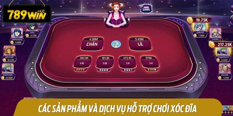 Các Sản Phẩm Và Dịch Vụ Hỗ Trợ Chơi Xóc Đĩa